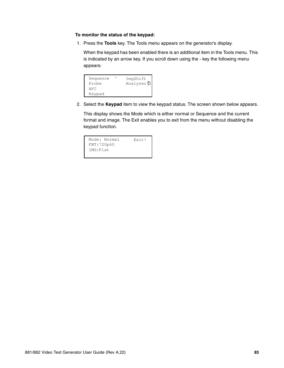 Quantum Data 881 User Manual | Page 101 / 1268