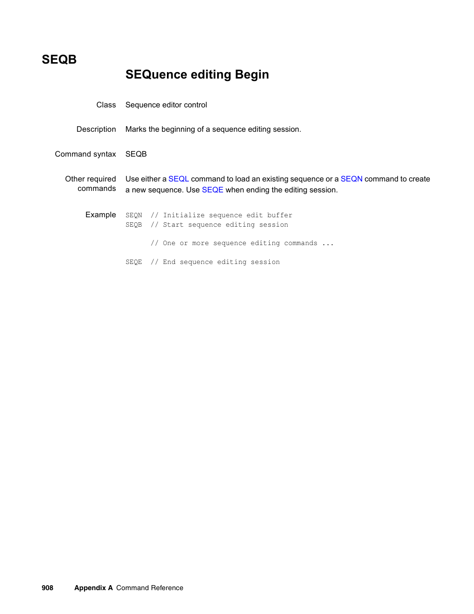 Seqb | Quantum Data 881 User Manual | Page 1024 / 1268