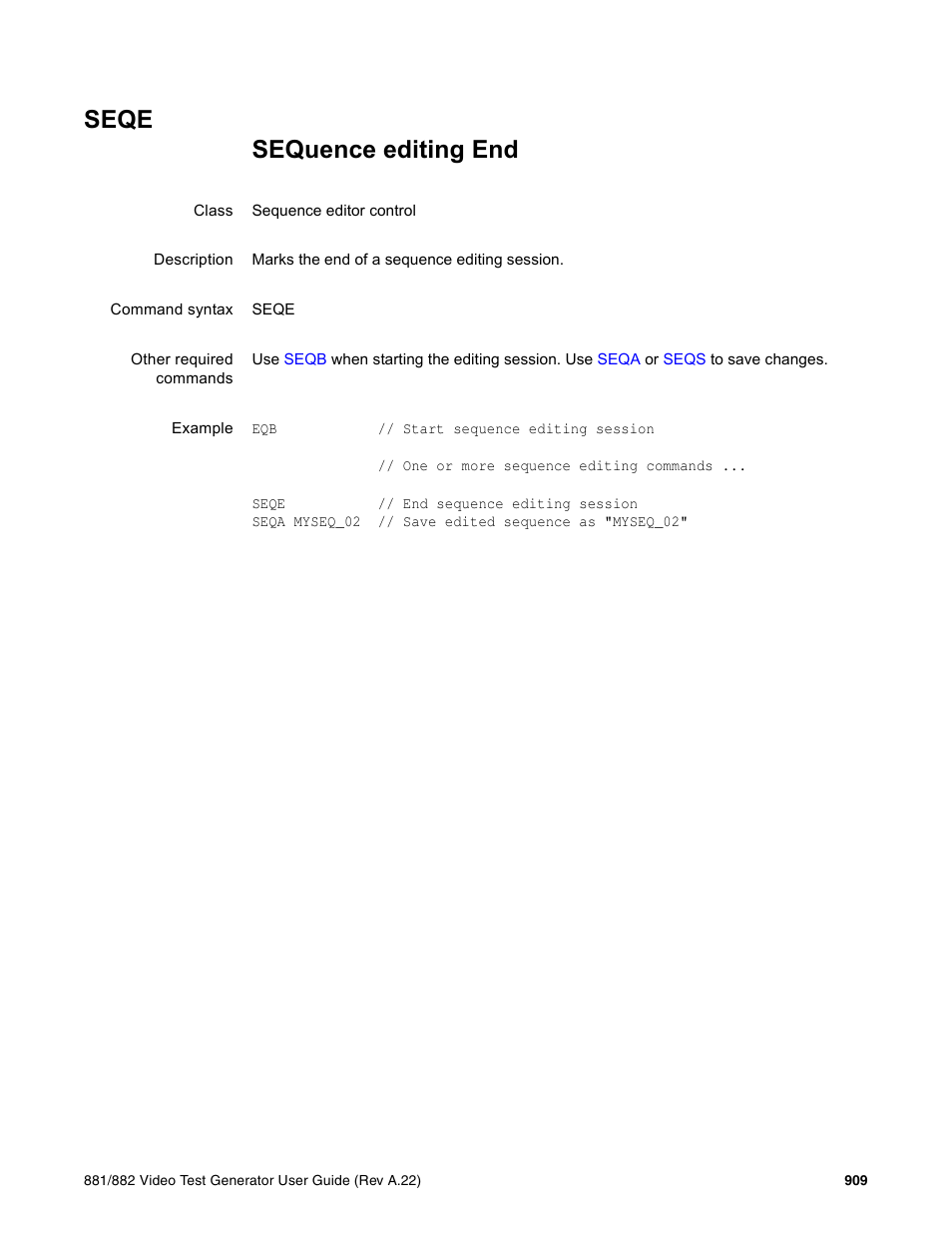 Seqe | Quantum Data 881 User Manual | Page 1025 / 1268