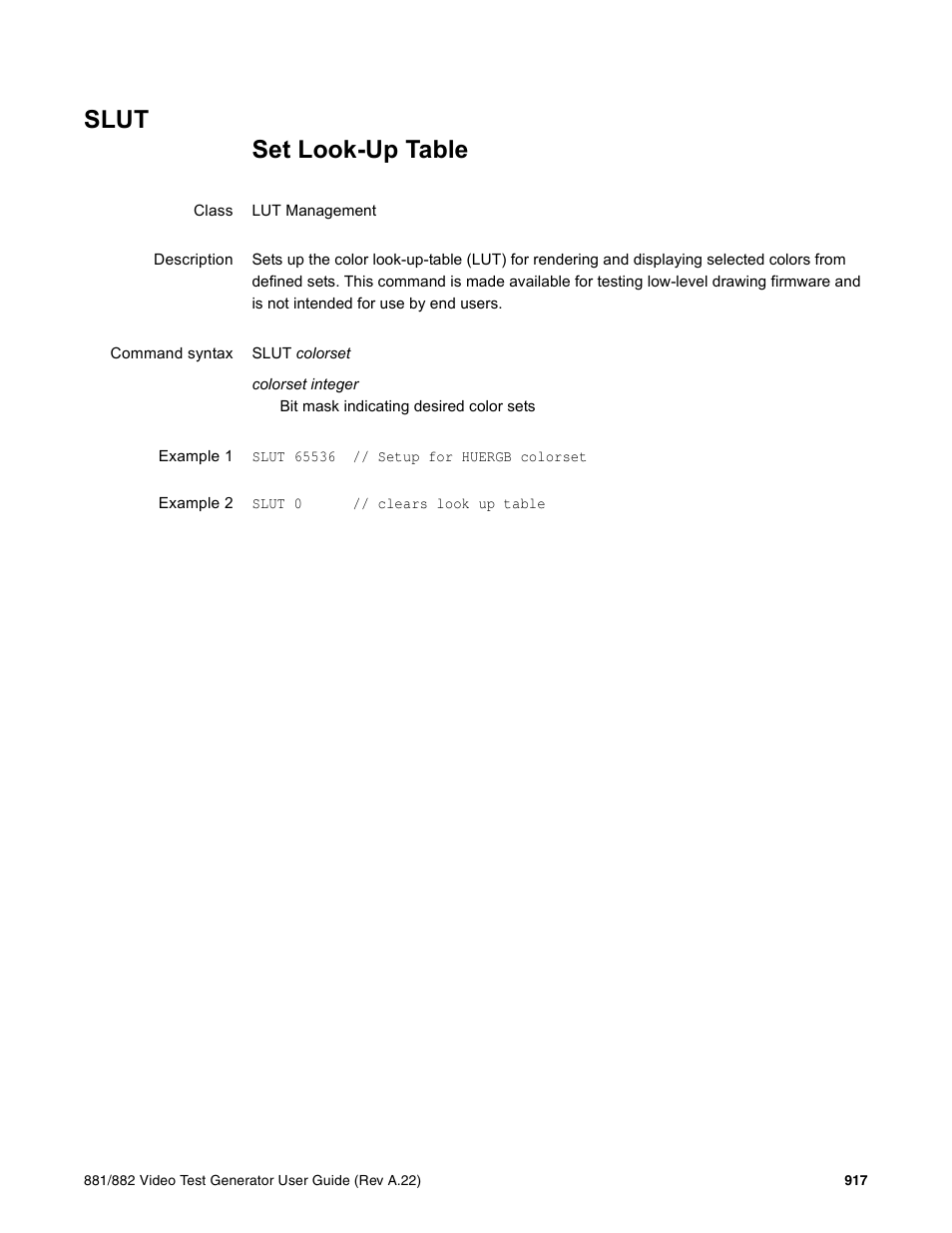 Slut | Quantum Data 881 User Manual | Page 1033 / 1268