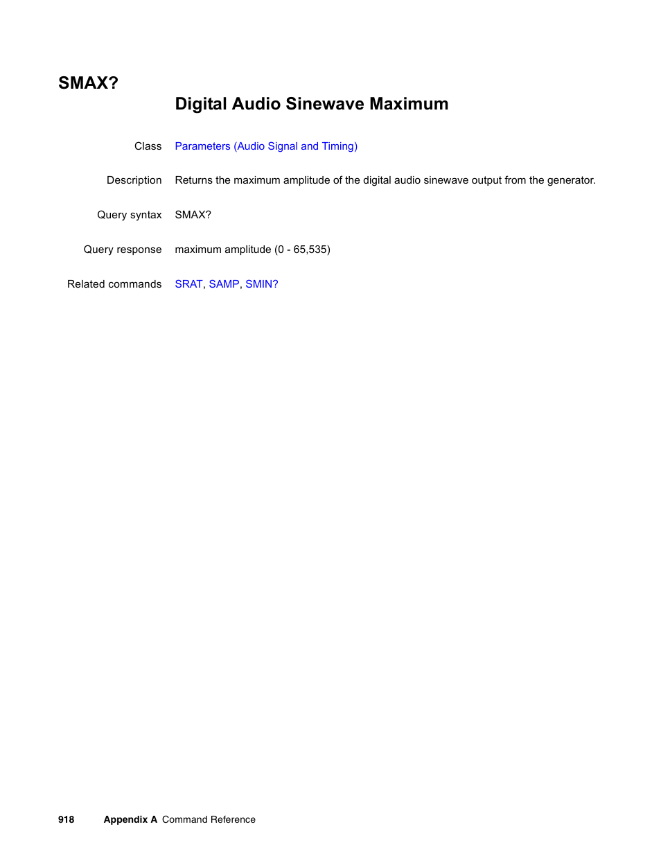 Smax | Quantum Data 881 User Manual | Page 1034 / 1268