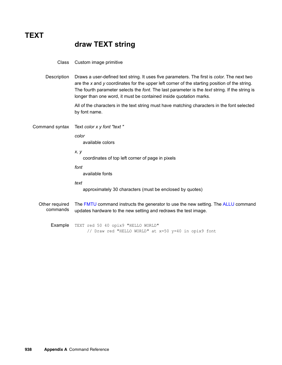 Text | Quantum Data 881 User Manual | Page 1054 / 1268