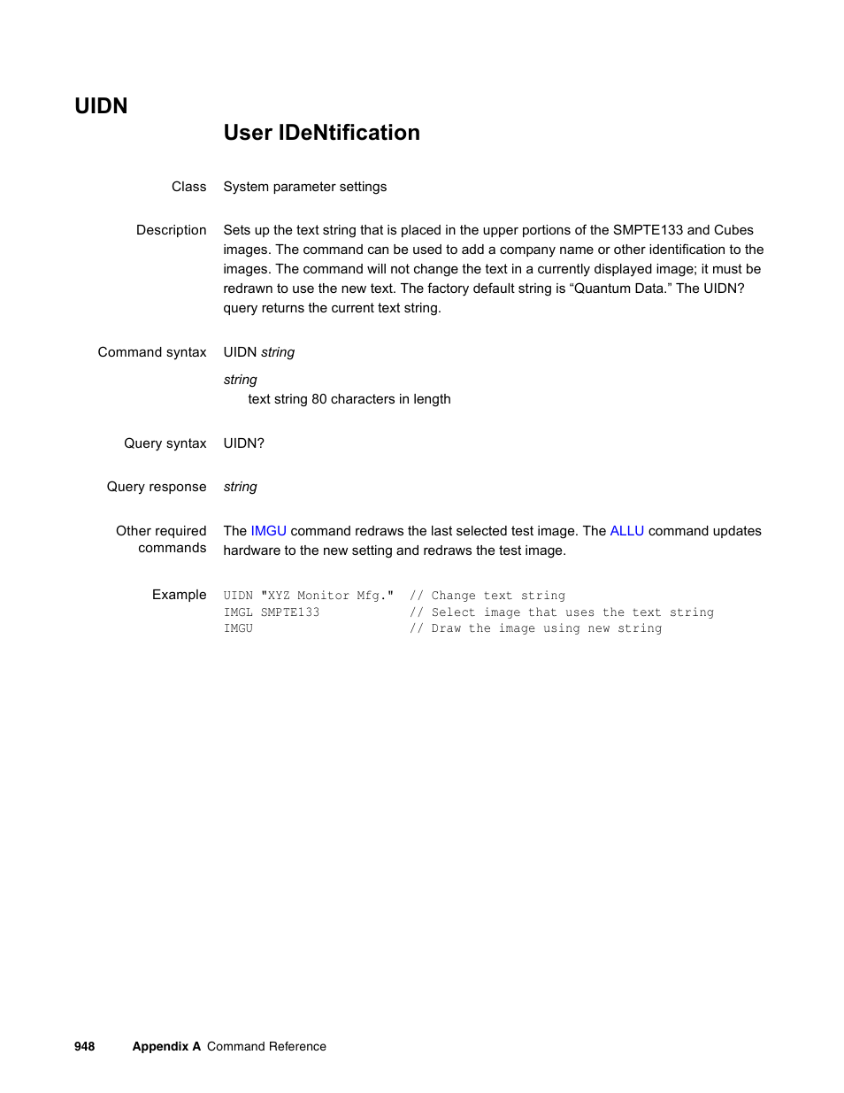 Uidn | Quantum Data 881 User Manual | Page 1064 / 1268