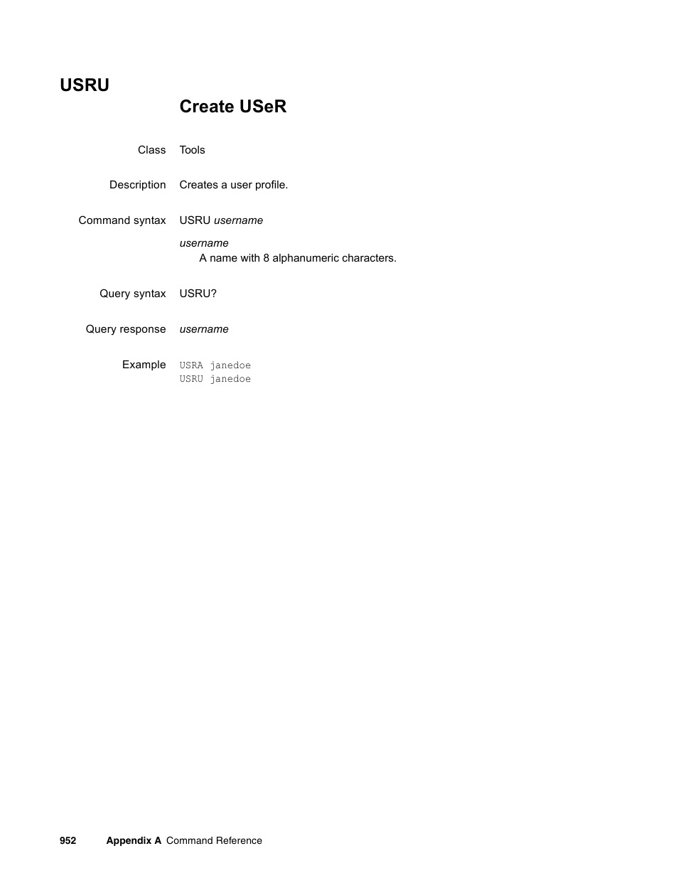 Usru | Quantum Data 881 User Manual | Page 1068 / 1268