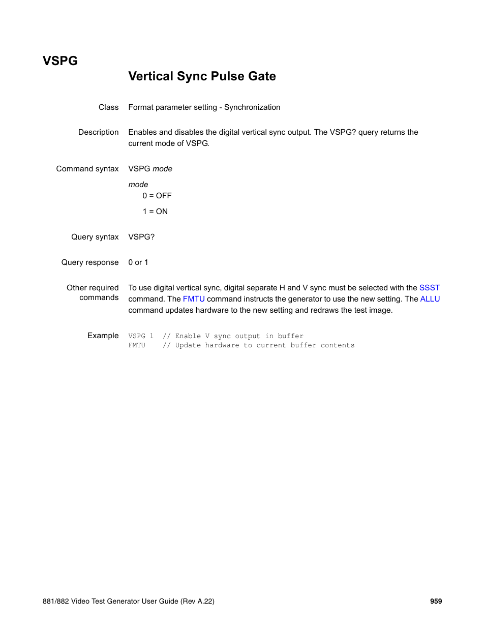 Vspg | Quantum Data 881 User Manual | Page 1075 / 1268