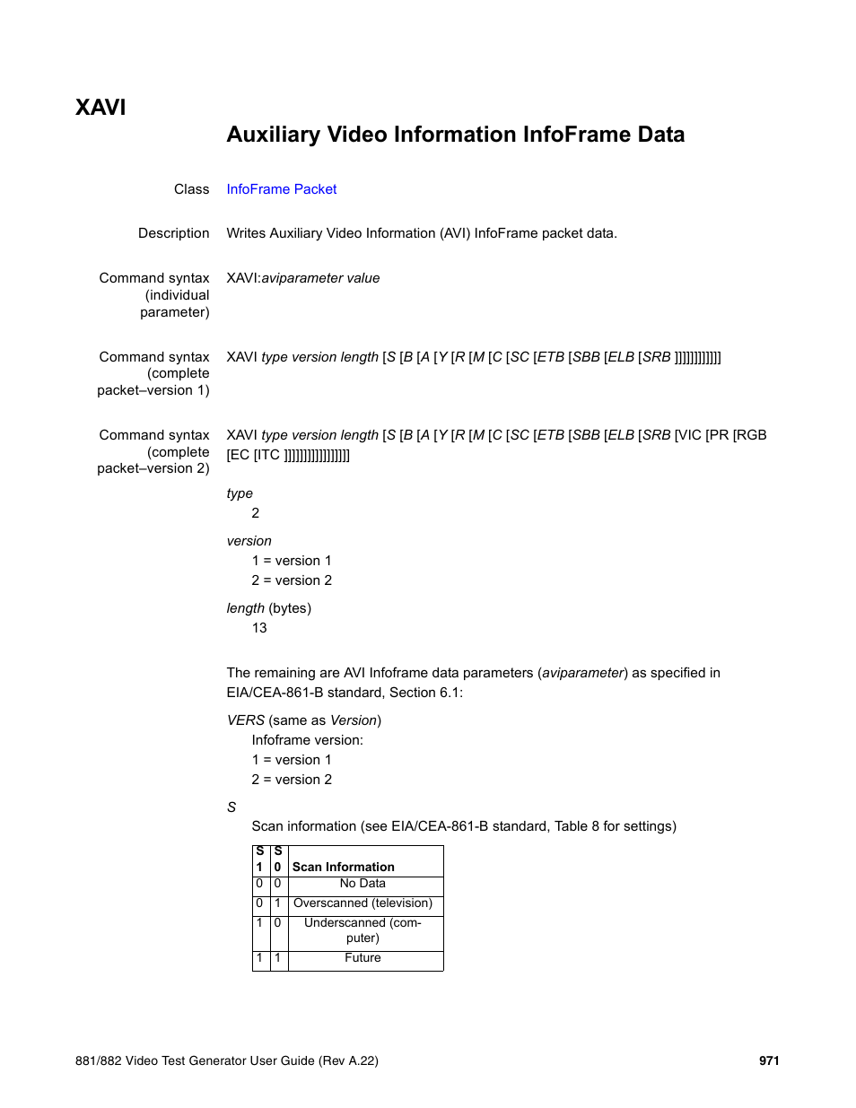 Xavi | Quantum Data 881 User Manual | Page 1087 / 1268