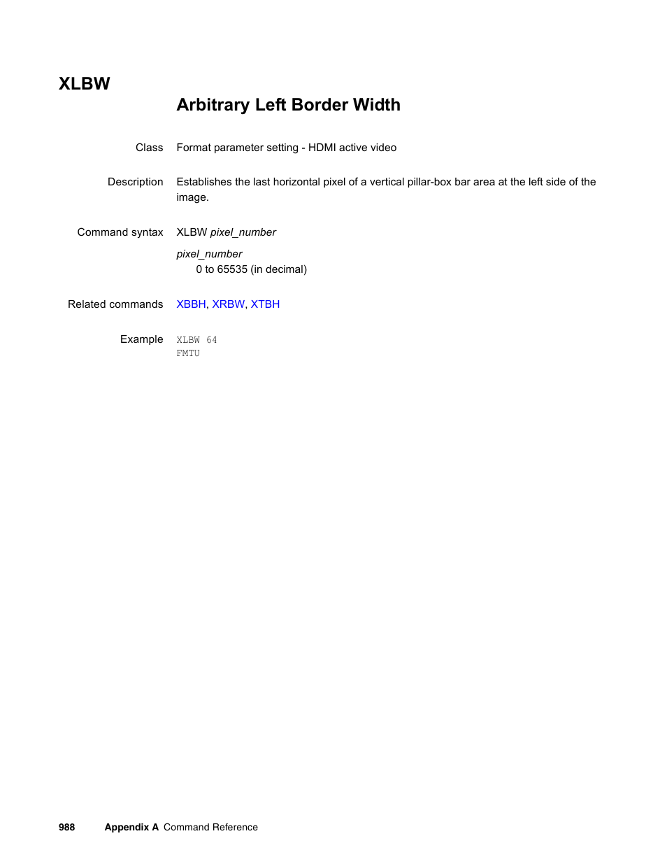 Xlbw, F:37 | Quantum Data 881 User Manual | Page 1104 / 1268