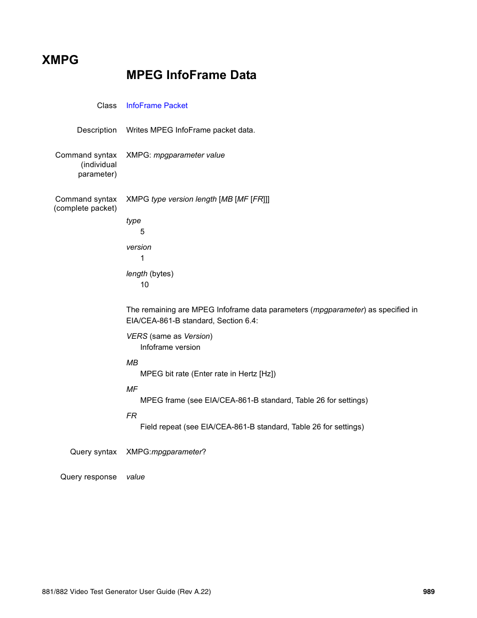 Xmpg | Quantum Data 881 User Manual | Page 1105 / 1268