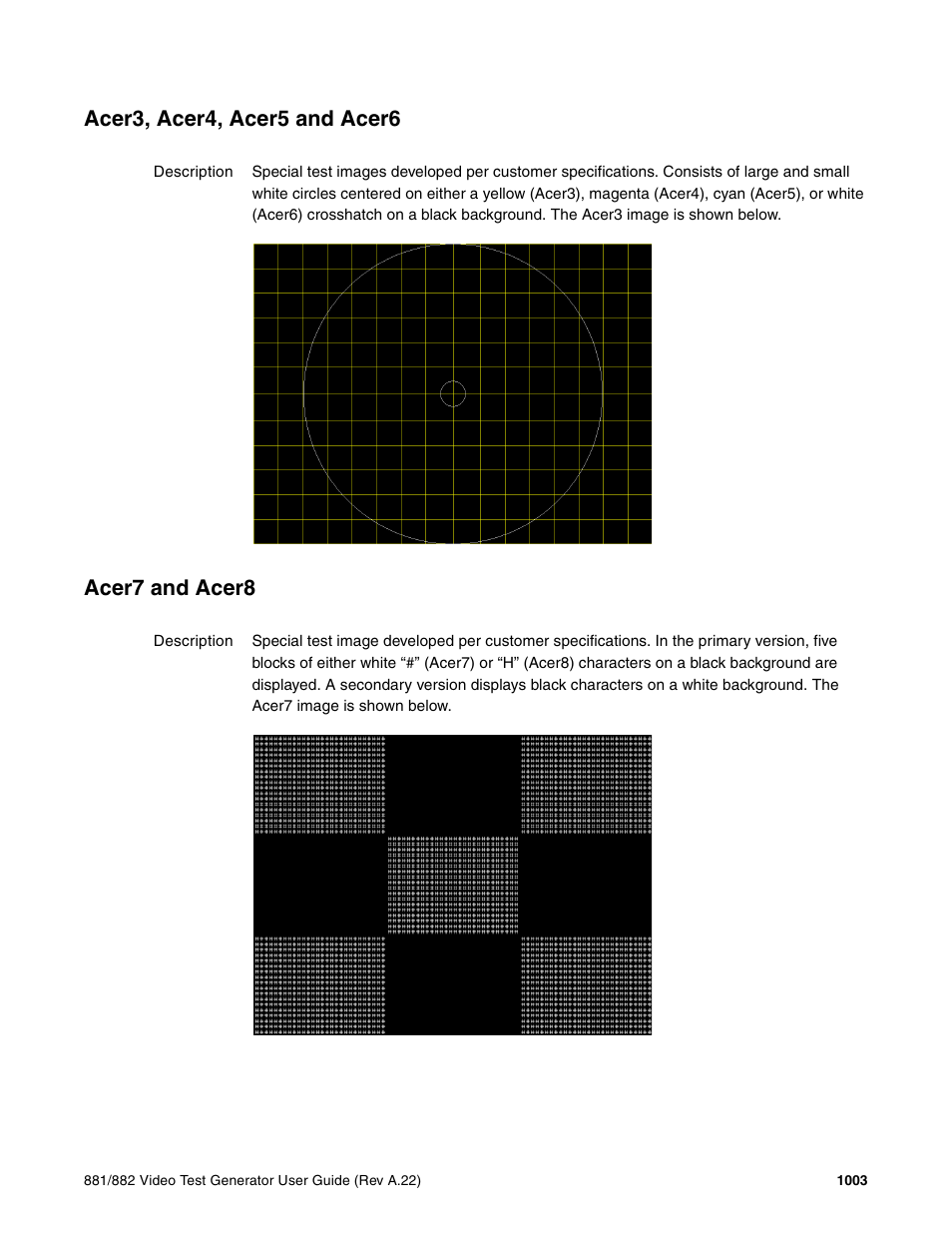 Acer3, acer4, acer5 and acer6, Acer7 and acer8 | Quantum Data 881 User Manual | Page 1119 / 1268