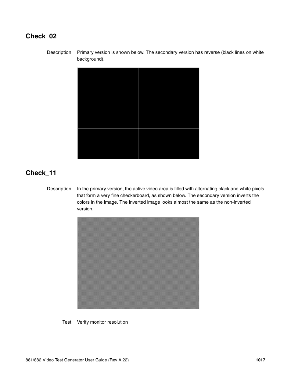 Check_02, Check_11 | Quantum Data 881 User Manual | Page 1133 / 1268