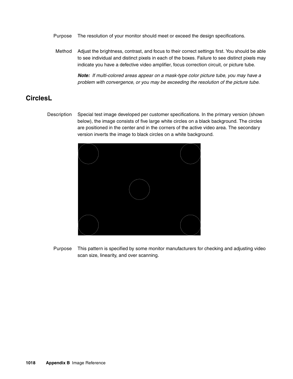 Circlesl, Clesl | Quantum Data 881 User Manual | Page 1134 / 1268