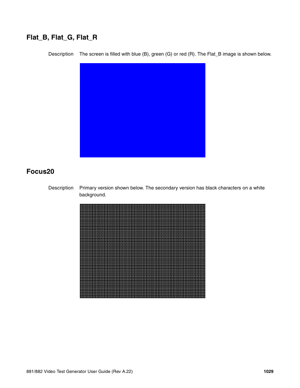 Flat_b, flat_g, flat_r, Focus20 | Quantum Data 881 User Manual | Page 1145 / 1268
