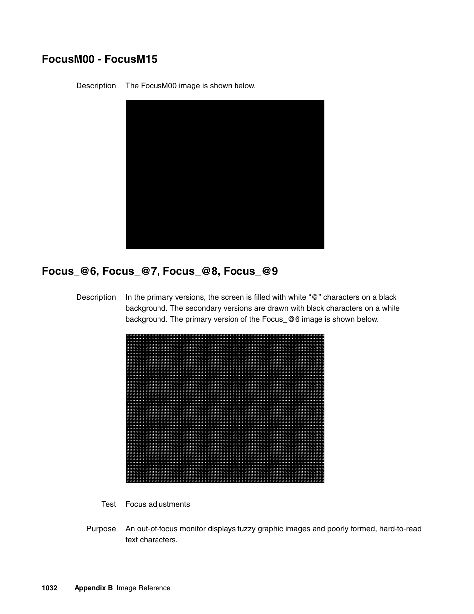 Focusm00 - focusm15, Focus_@6, focus_@7, focus_@8, focus_@9 | Quantum Data 881 User Manual | Page 1148 / 1268