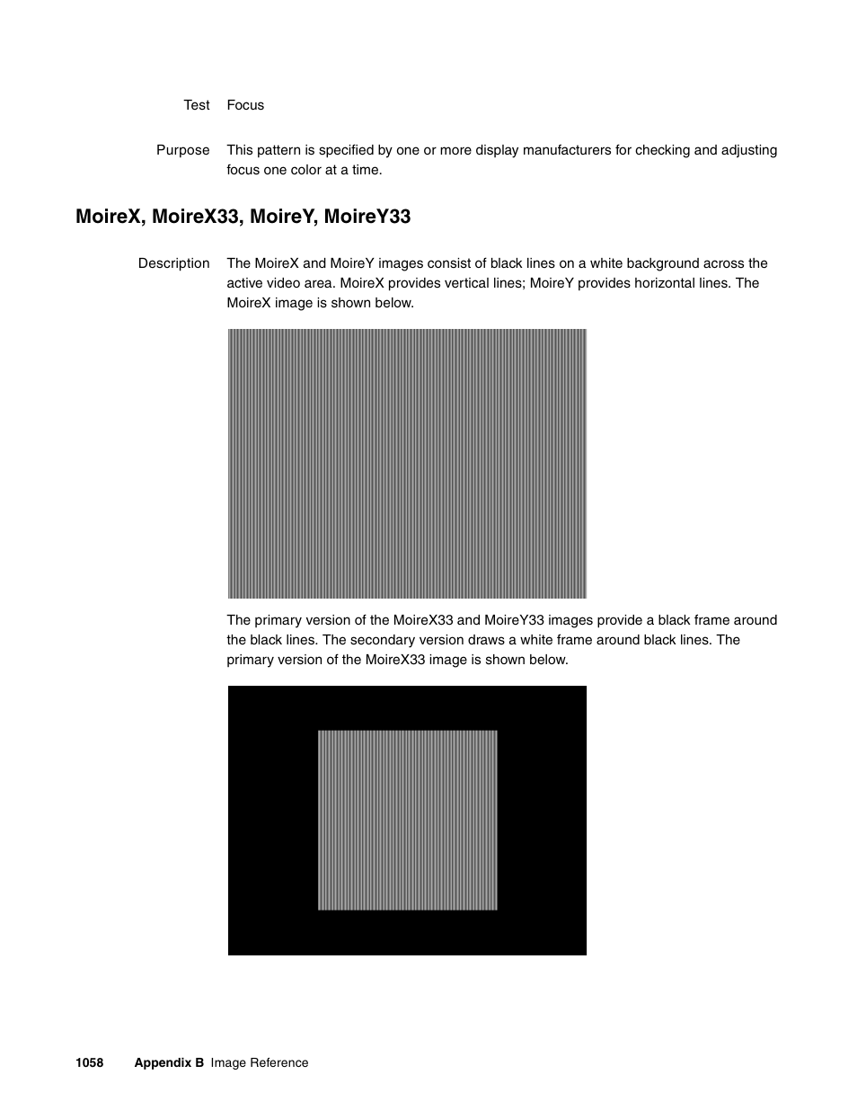 Moirex, moirex33, moirey, moirey33 | Quantum Data 881 User Manual | Page 1174 / 1268