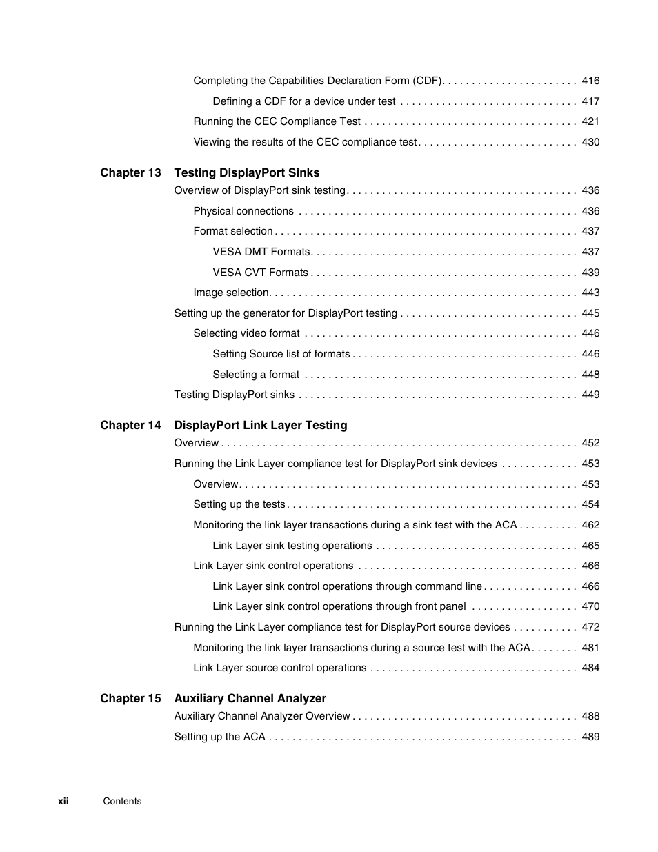Quantum Data 881 User Manual | Page 12 / 1268