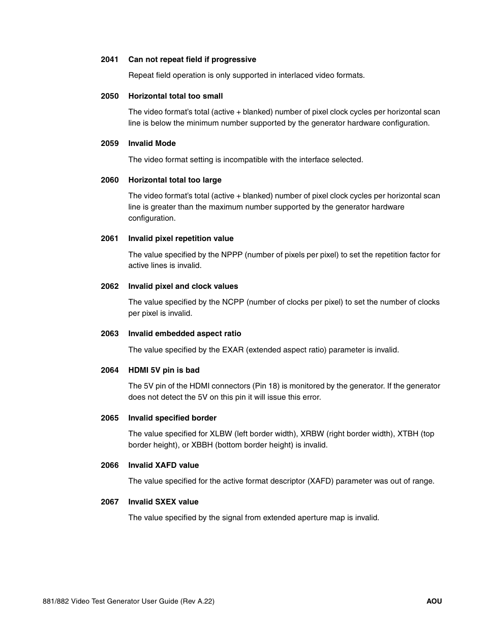Quantum Data 881 User Manual | Page 1221 / 1268