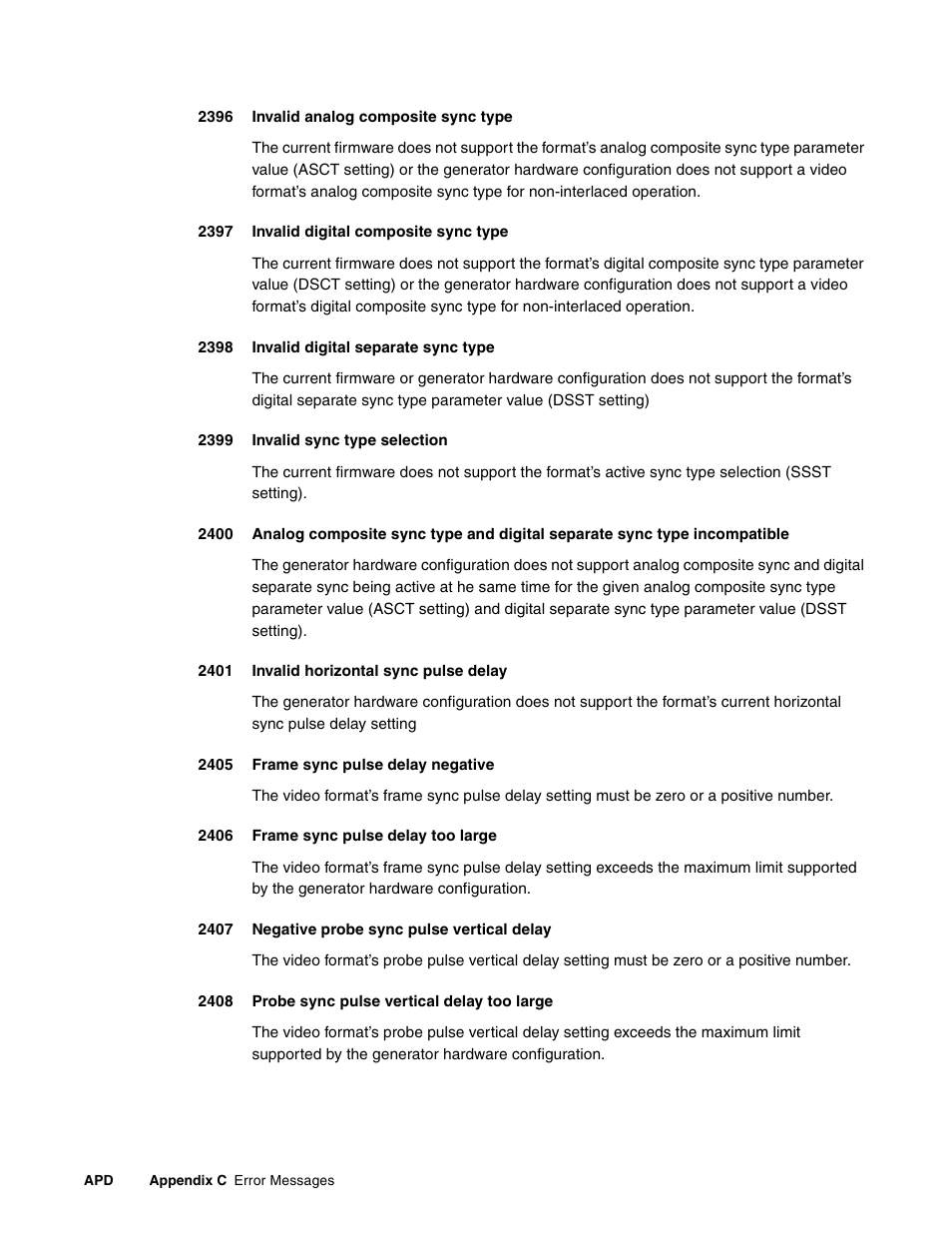 Quantum Data 881 User Manual | Page 1230 / 1268