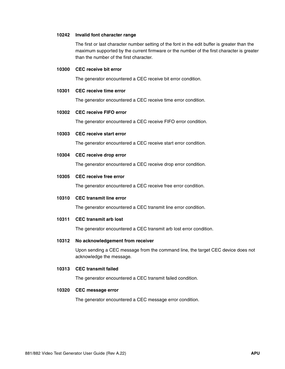 Quantum Data 881 User Manual | Page 1247 / 1268