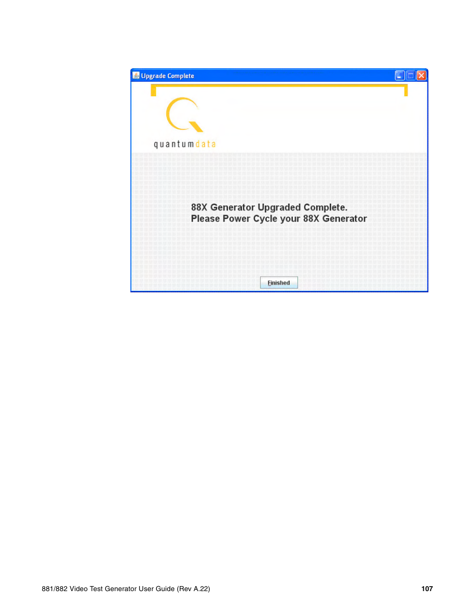 Quantum Data 881 User Manual | Page 125 / 1268