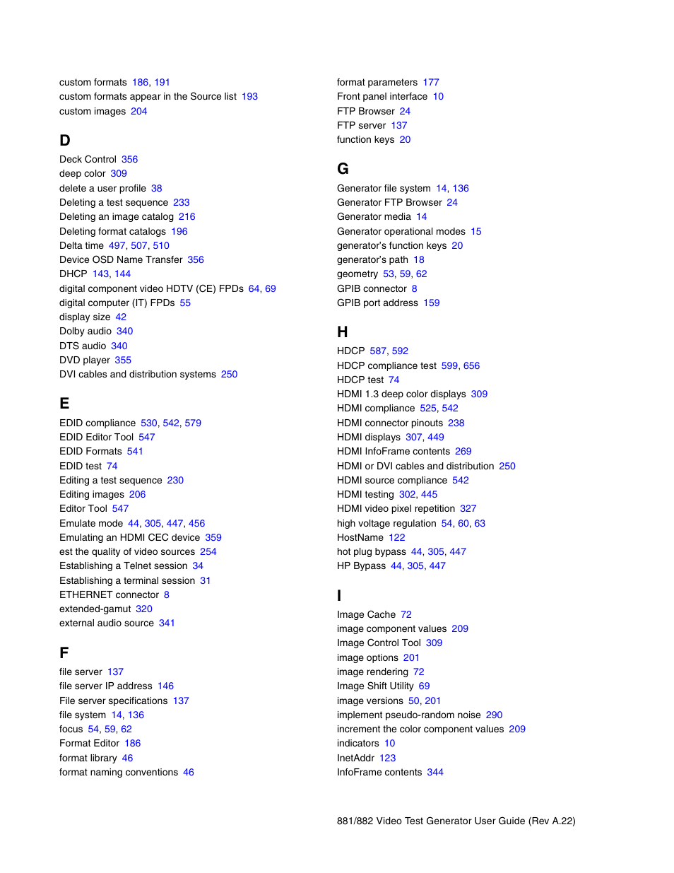 Quantum Data 881 User Manual | Page 1266 / 1268