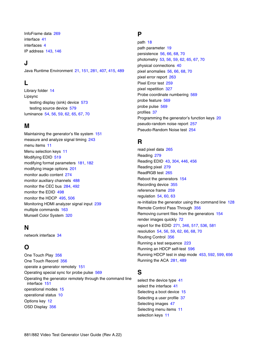 Quantum Data 881 User Manual | Page 1267 / 1268