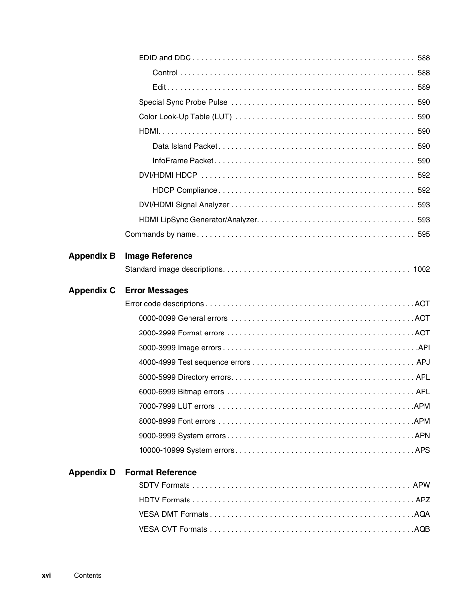 Quantum Data 881 User Manual | Page 16 / 1268