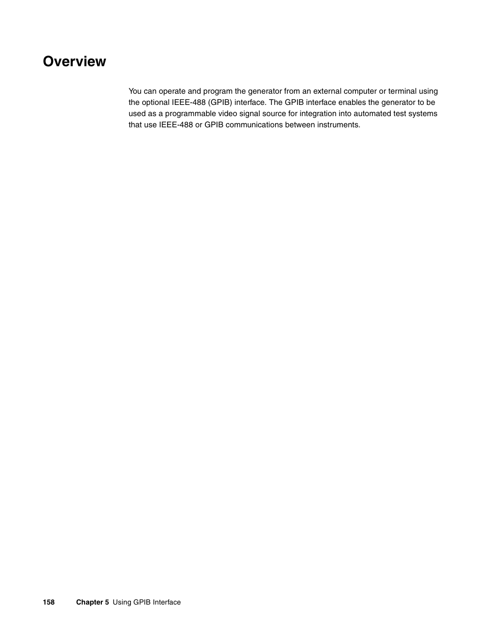 Overview | Quantum Data 881 User Manual | Page 176 / 1268