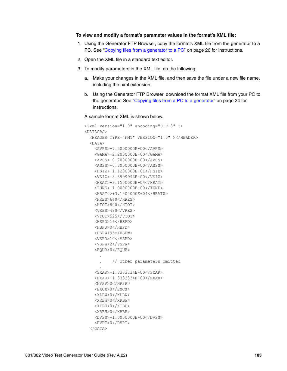 Quantum Data 881 User Manual | Page 201 / 1268