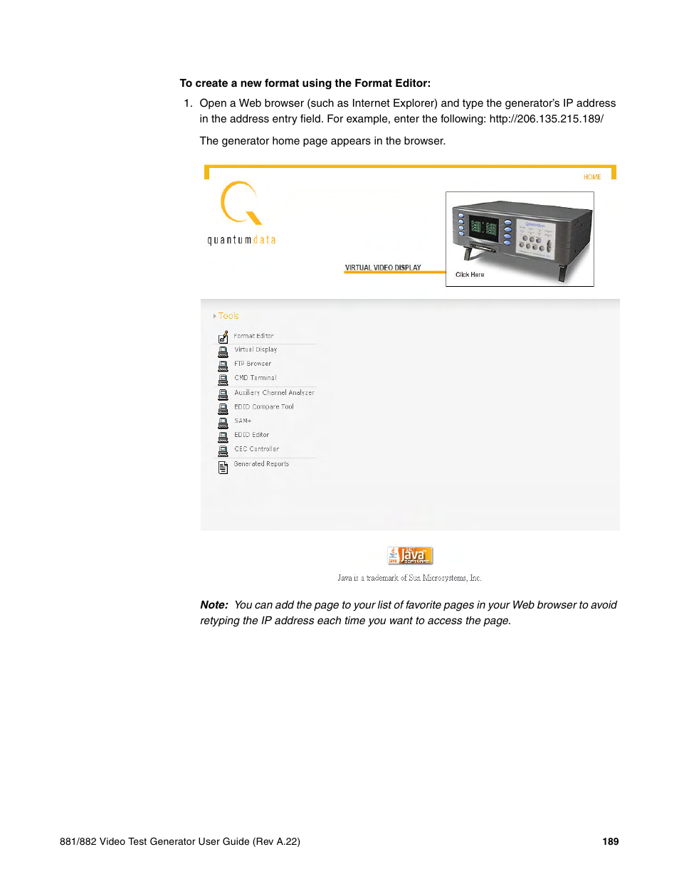 Quantum Data 881 User Manual | Page 207 / 1268