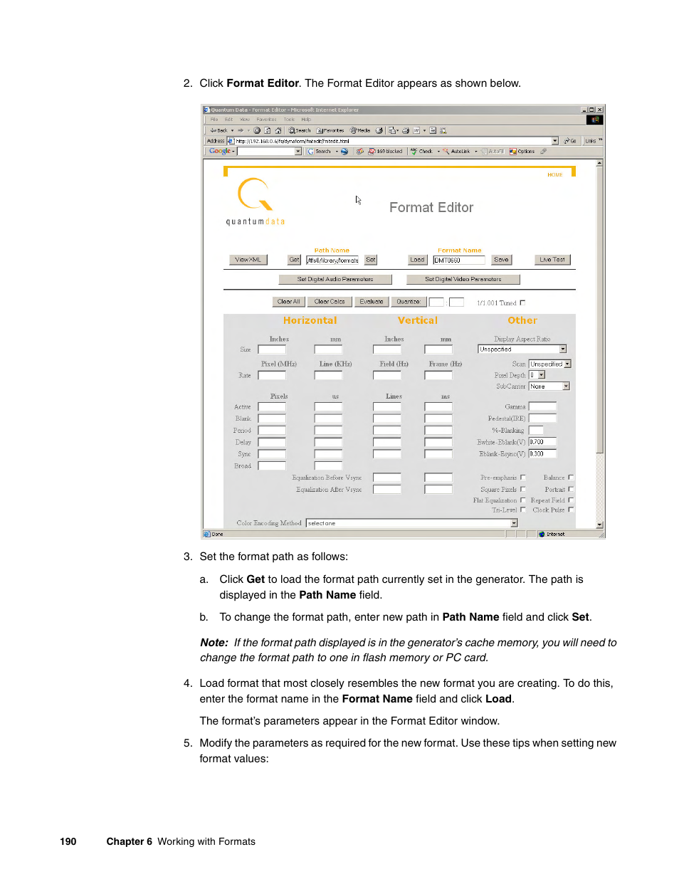 Quantum Data 881 User Manual | Page 208 / 1268
