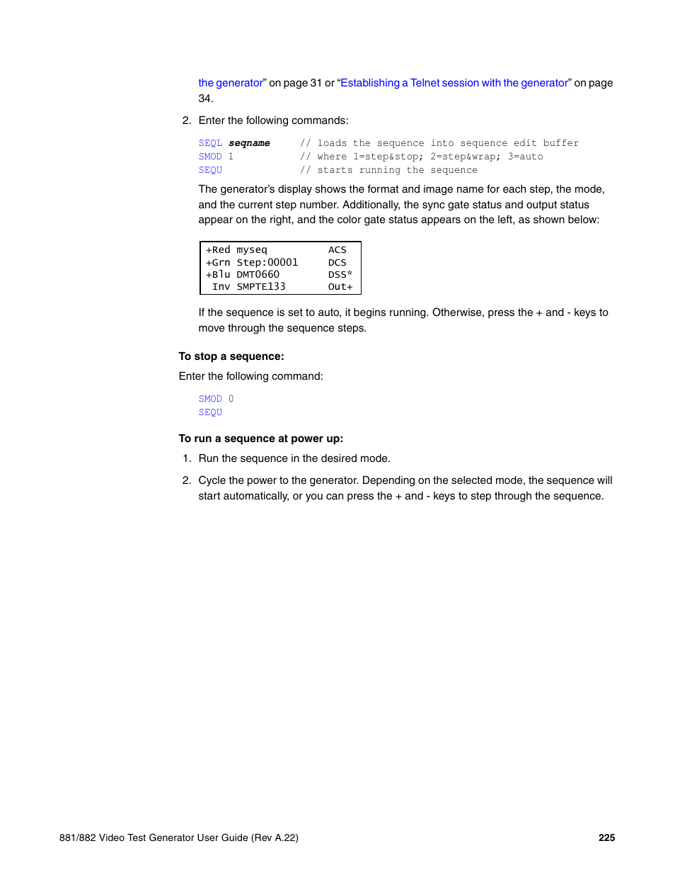 Quantum Data 881 User Manual | Page 243 / 1268