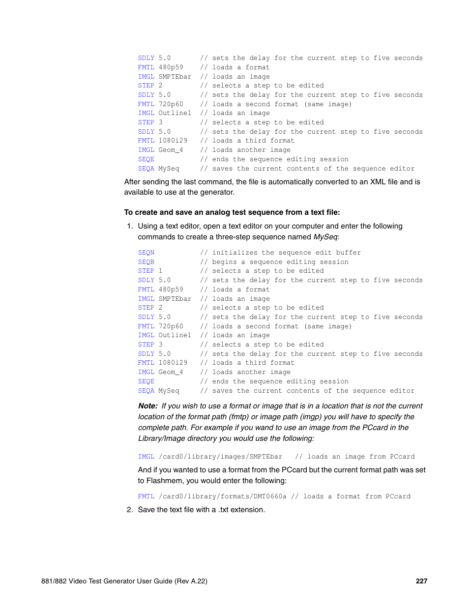 Quantum Data 881 User Manual | Page 245 / 1268