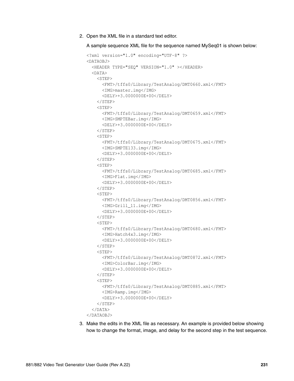 Quantum Data 881 User Manual | Page 249 / 1268