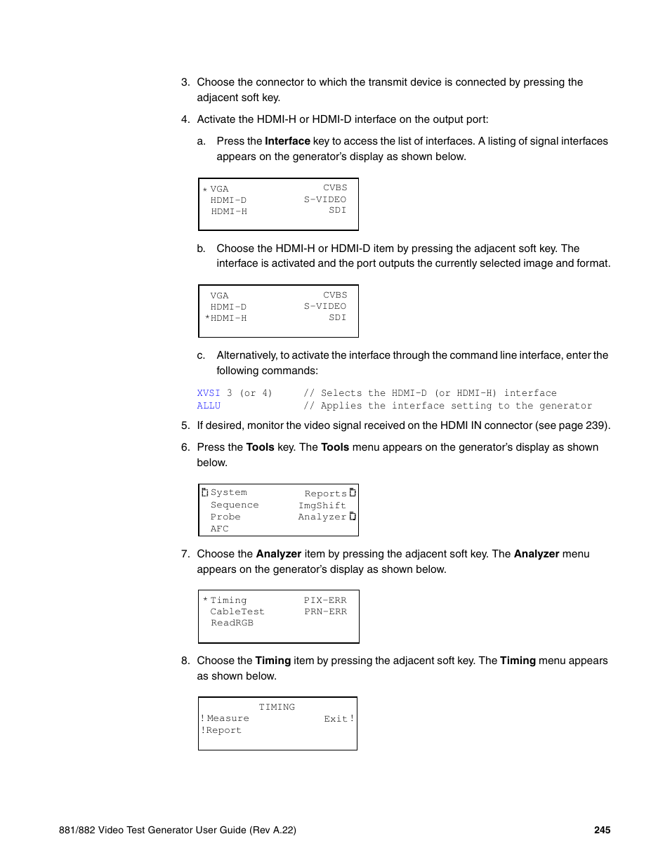 Quantum Data 881 User Manual | Page 263 / 1268