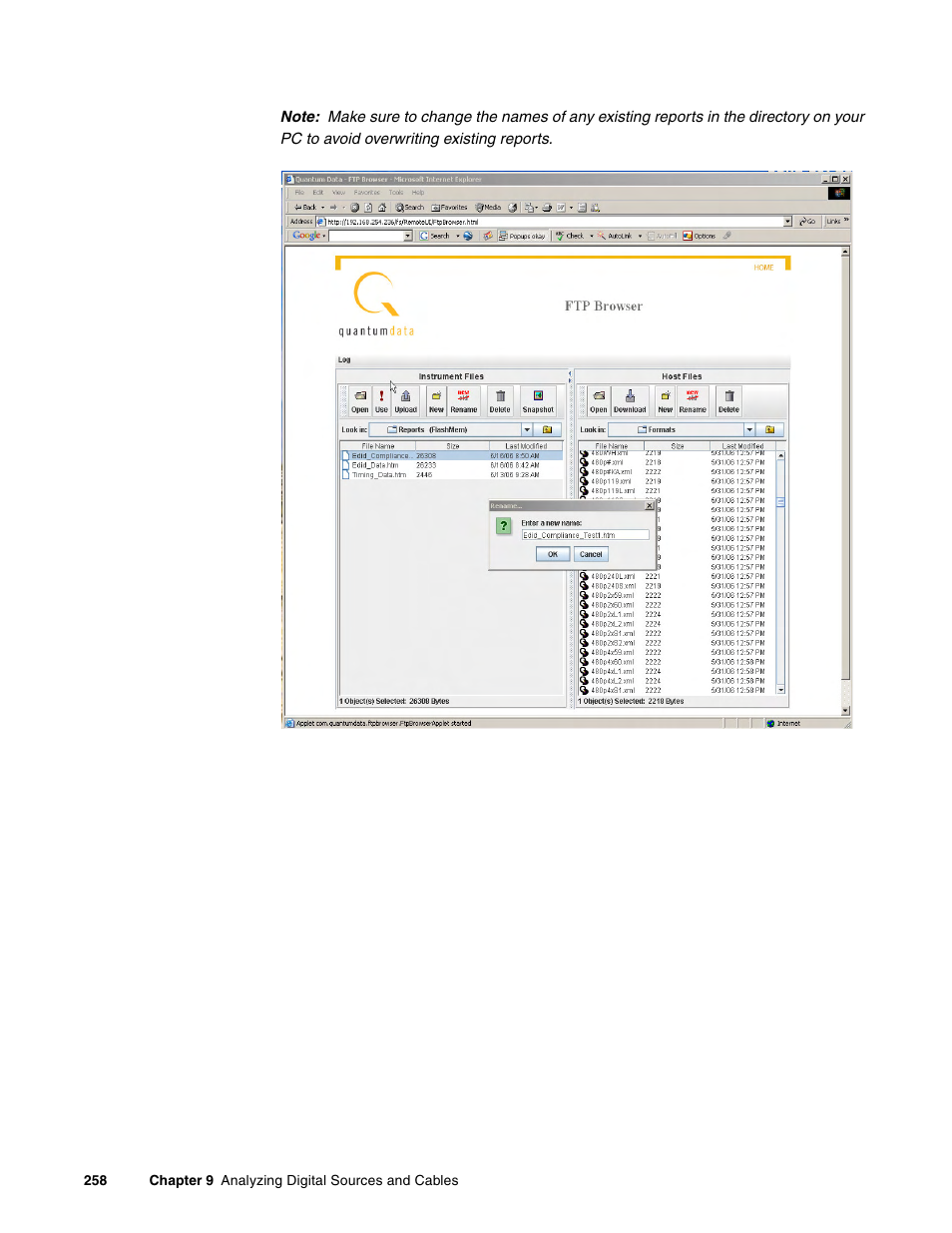 Quantum Data 881 User Manual | Page 276 / 1268