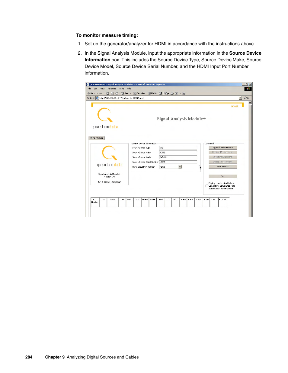 Quantum Data 881 User Manual | Page 302 / 1268