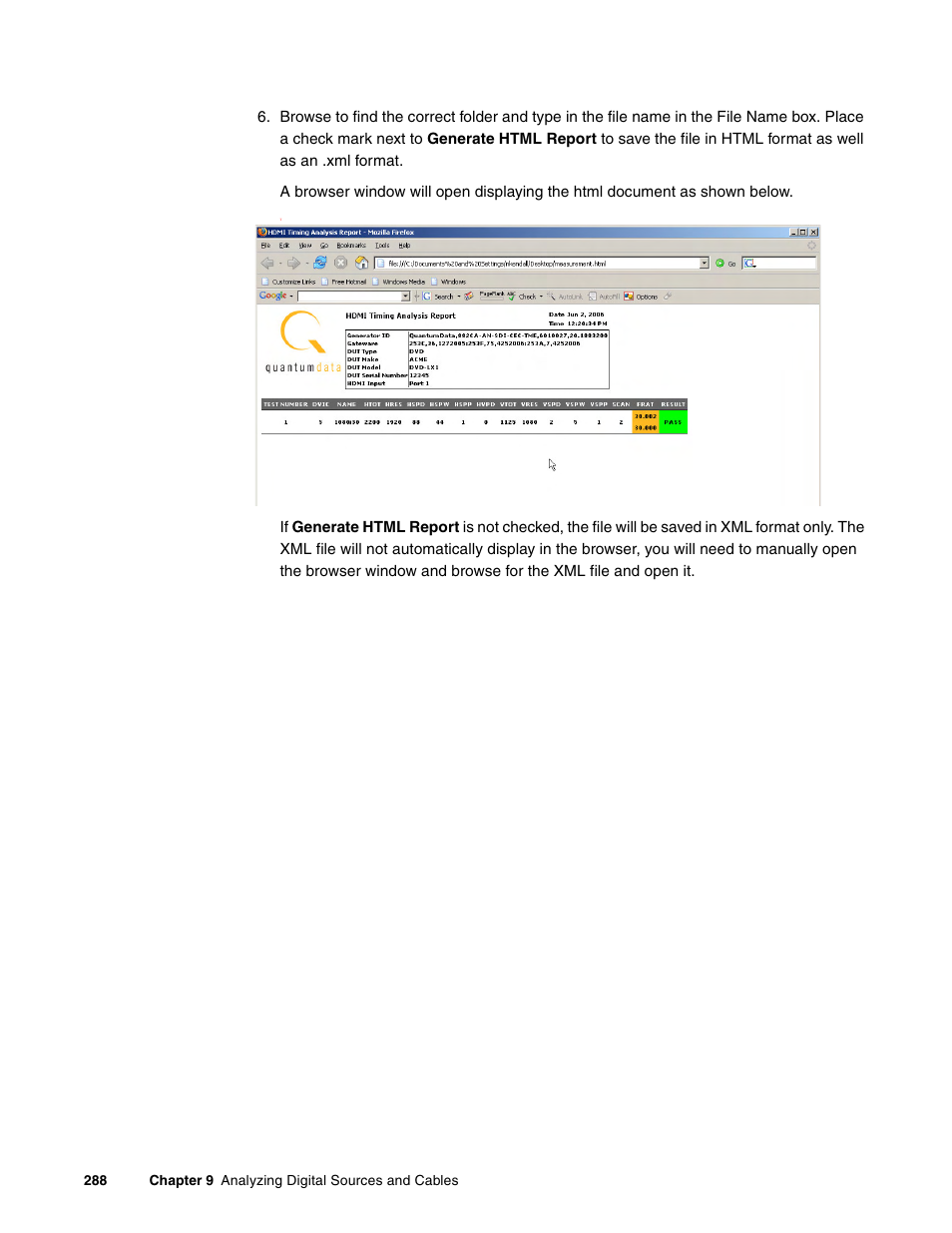 Quantum Data 881 User Manual | Page 306 / 1268