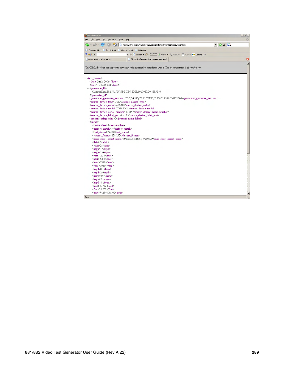 Quantum Data 881 User Manual | Page 307 / 1268
