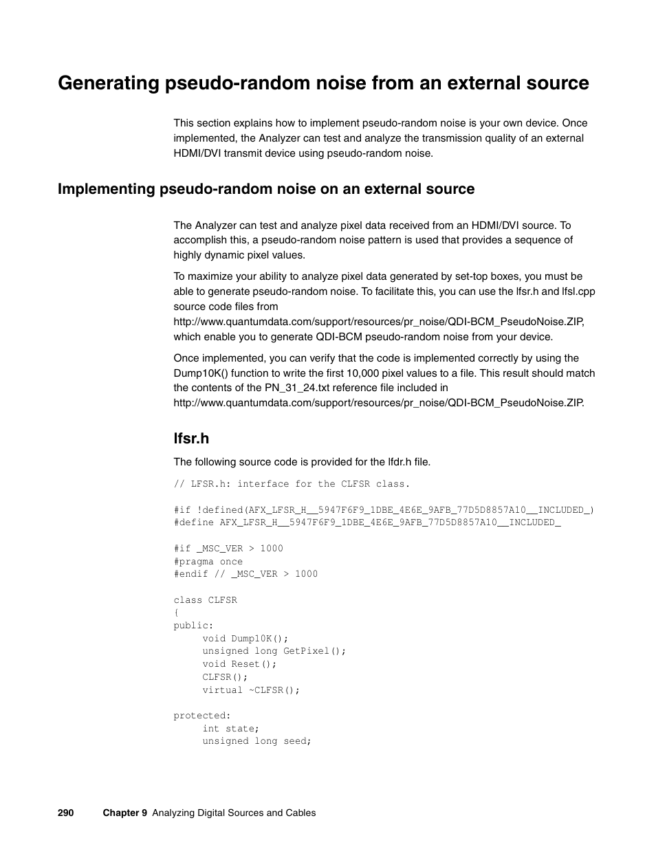 Lfsr.h | Quantum Data 881 User Manual | Page 308 / 1268