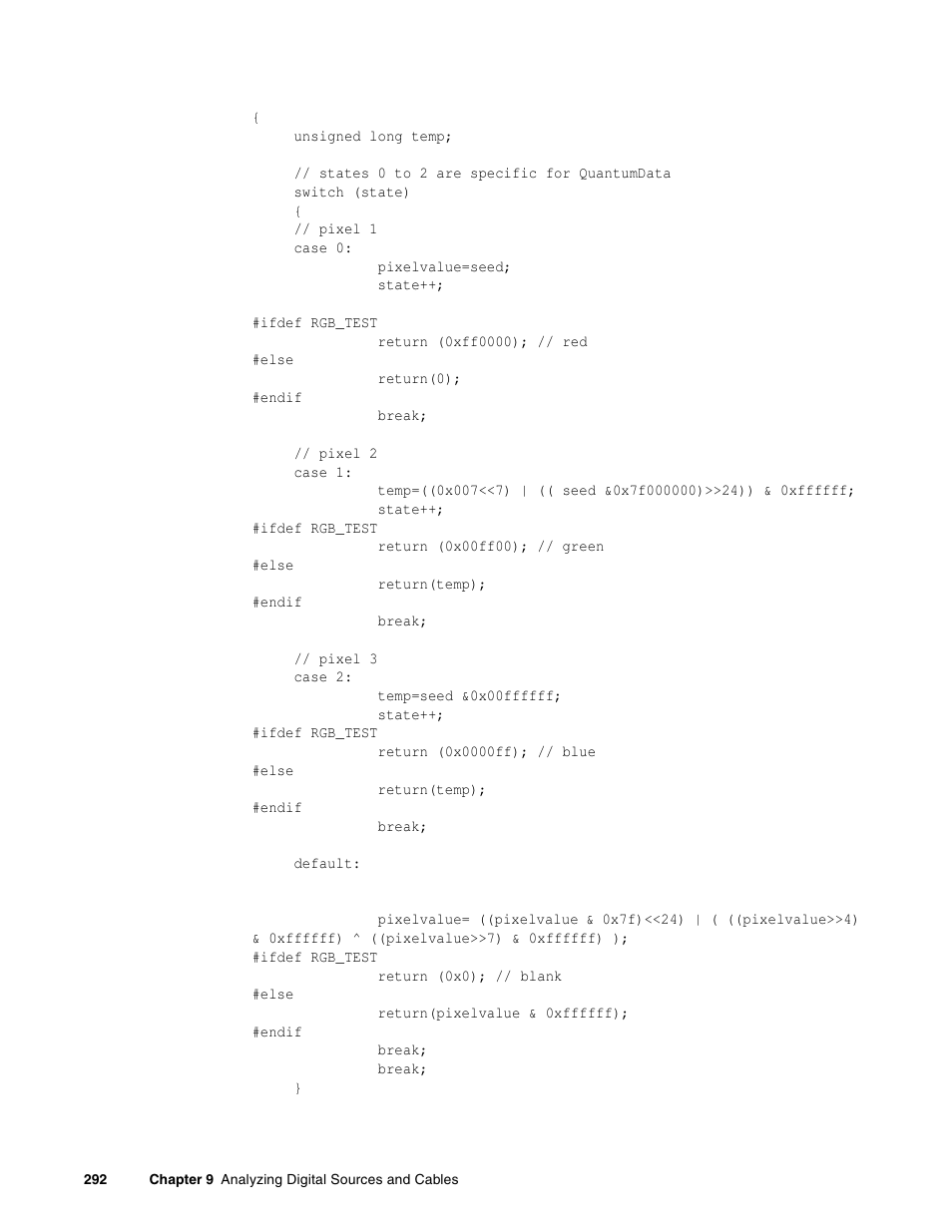 Quantum Data 881 User Manual | Page 310 / 1268