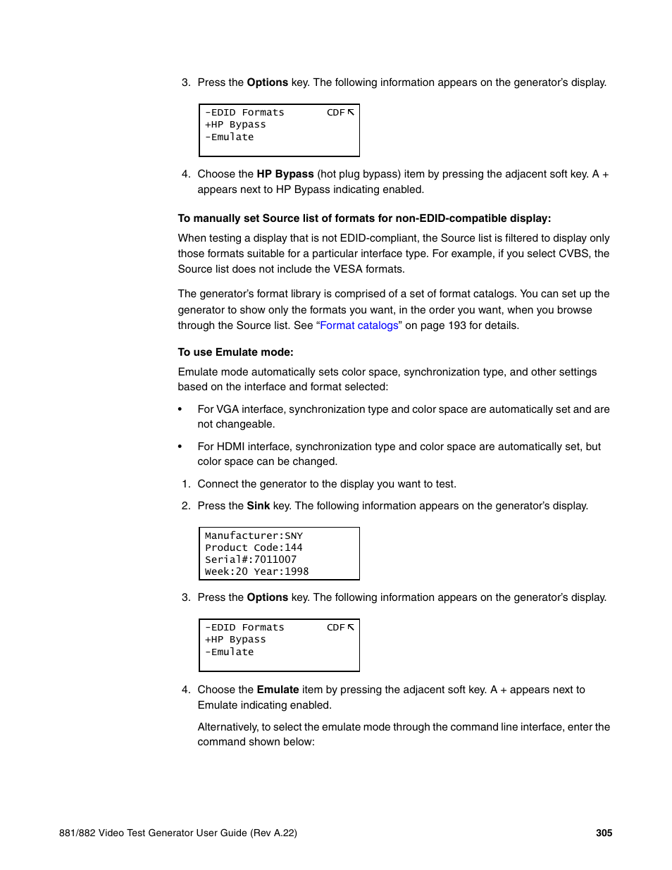 Quantum Data 881 User Manual | Page 323 / 1268