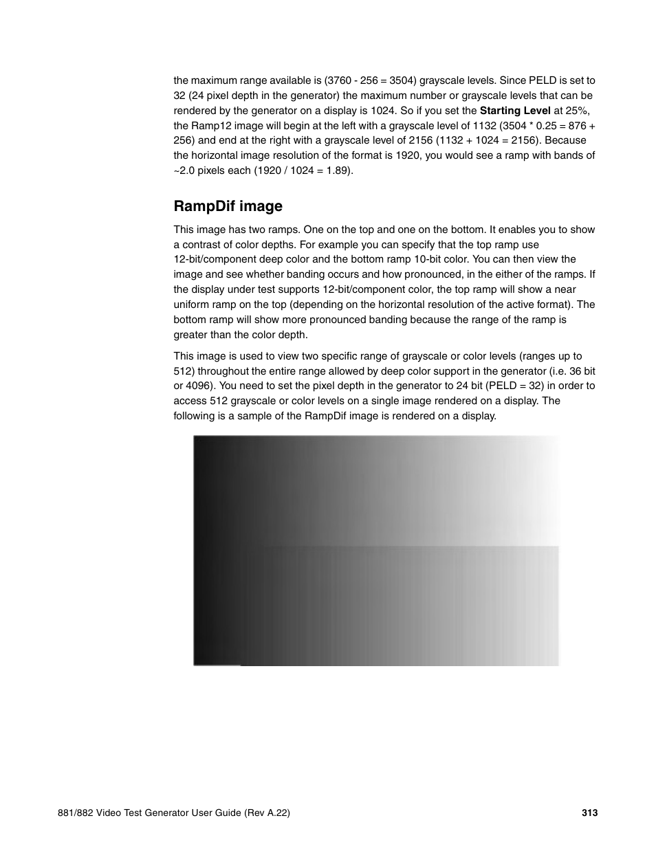 Rampdif image | Quantum Data 881 User Manual | Page 331 / 1268