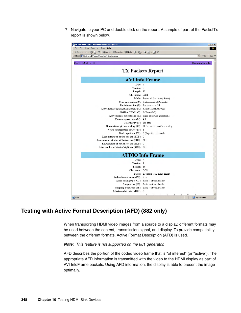 Quantum Data 881 User Manual | Page 366 / 1268