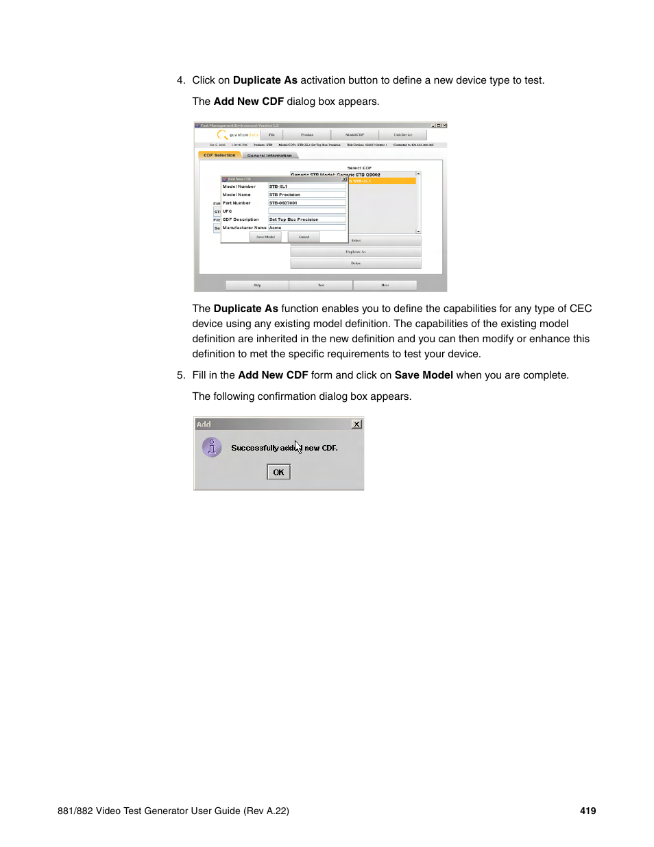 Quantum Data 881 User Manual | Page 437 / 1268