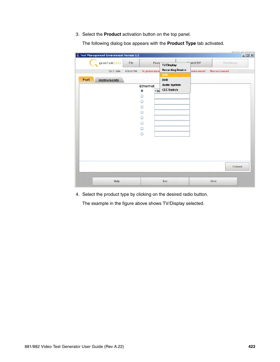 Quantum Data 881 User Manual | Page 441 / 1268