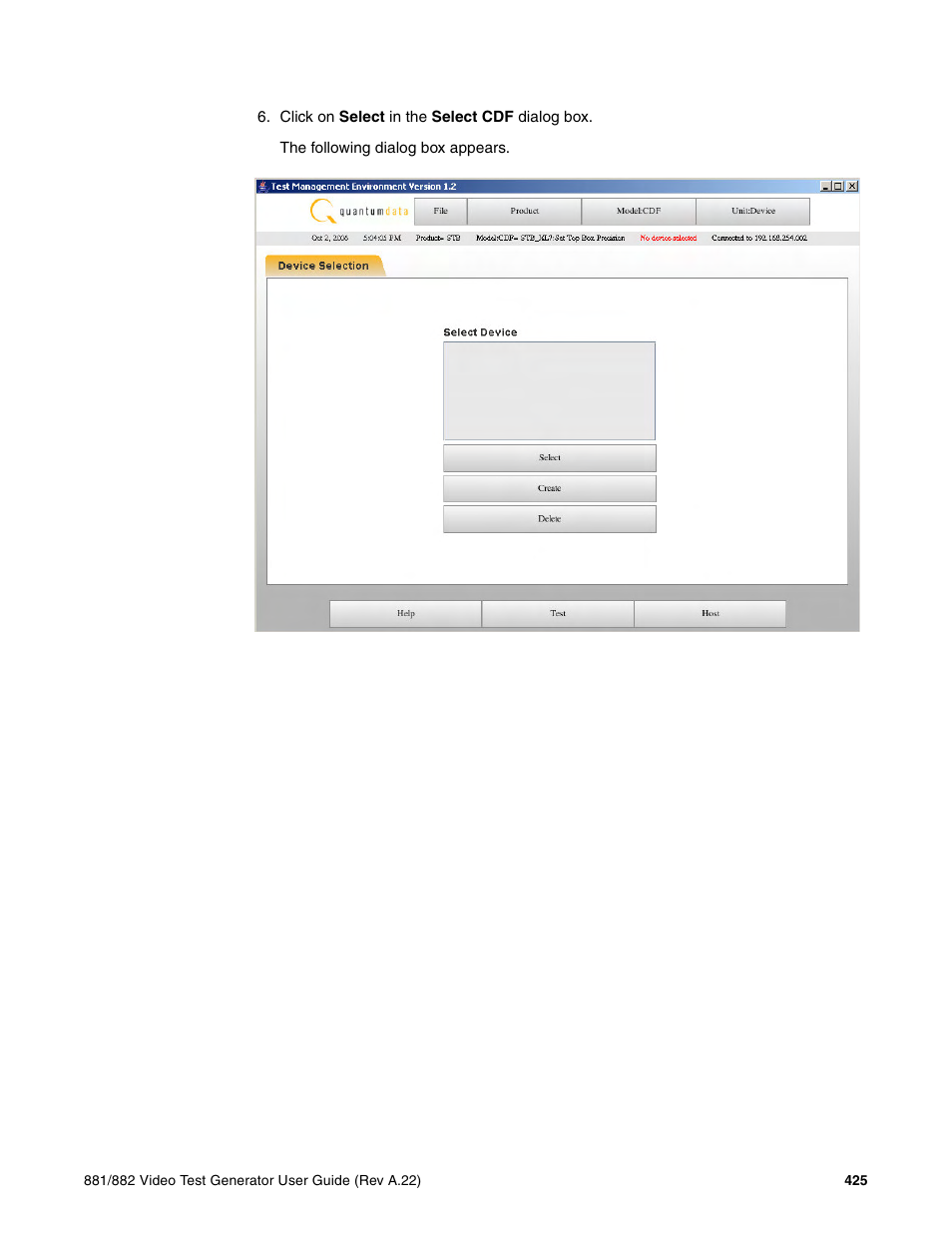 Quantum Data 881 User Manual | Page 443 / 1268