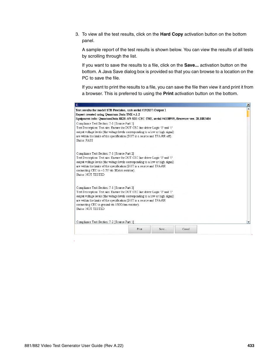 Quantum Data 881 User Manual | Page 451 / 1268