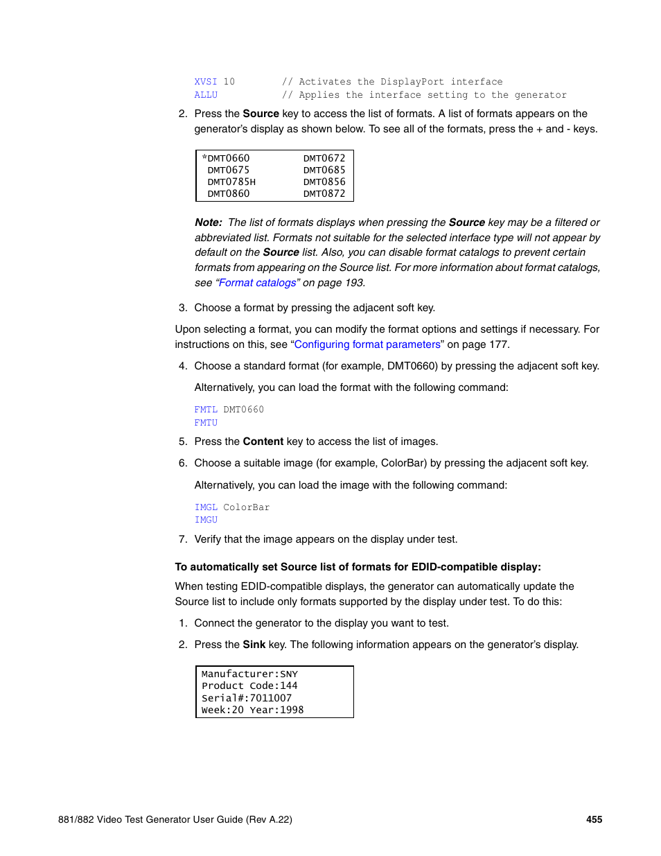 Quantum Data 881 User Manual | Page 473 / 1268