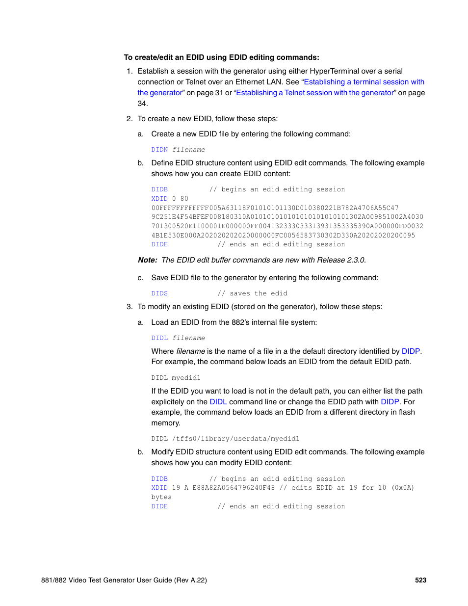 Quantum Data 881 User Manual | Page 541 / 1268