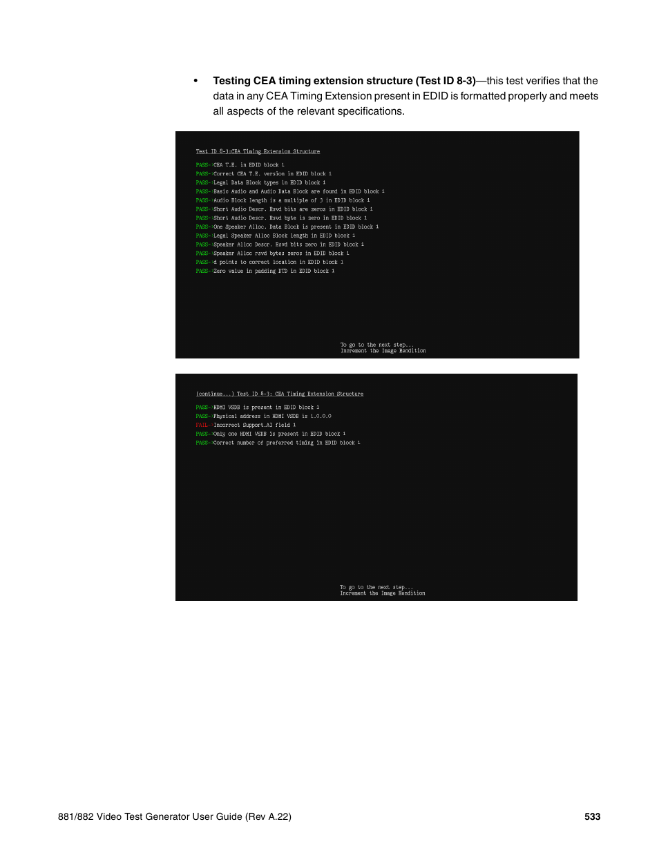 Quantum Data 881 User Manual | Page 551 / 1268